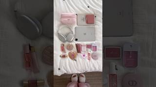 Girly things 🪞🌷🎀✨ #skincare #clearskin #girlythings #shorts #grwm #morningroutine #aesthetic