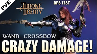Throne & Liberty - 5 mill Damage in 54s (no buffs) Fury with Bellandir Crossbow but No Tevent Wand