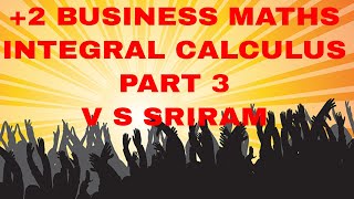 +2 Business Maths Solutions TN Board Integral Calculus Part 3