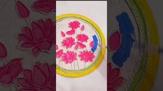 Lippan Art With Mirror #lippanart #craftyhome #art #lippanmirrorwork #viral #tranding #youtubeshorts