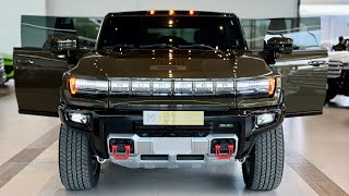 GMC Hummer EV 3X (2025) - Extra Luxury Off Road EV SUV | Deep Aurora Metallic Color 