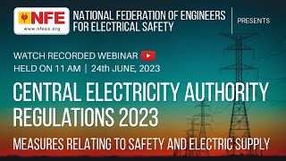 CEA REGULATIONS 2023 - MEASSURES RELATING TO SAFETY & ELECTIC SUPPLY