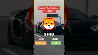 Crypto Price Prediction 2023 #shorts #cryptocurrency