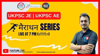 UKPSC JE  | UKSSSCJE | CIVIL || Marathon || Engineers Success |#ukpscje | #ukpsc_je | #ukpscae | CE