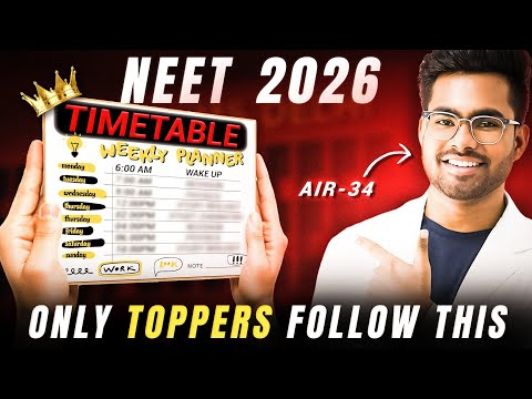 I Scored 715 Marks in NEET with This TIMETABLE (AIIMS Delhi)!