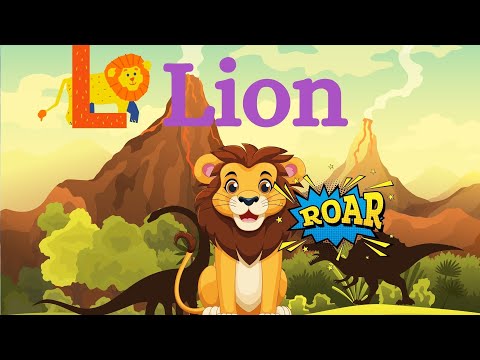 The ABC Alphabet song 😆| The ABC Jungle 🔤| Learning the ABC's with animals🦁 | The ABC Nursery song