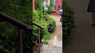 Rain x EWU 🍃☔️ #eastwestuniversity #bangladesh