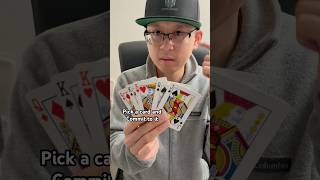 Pick a card your choice! #viral_video #pickacard #magiciantricks