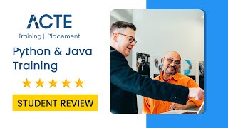 PYTHON Student shares his Experience at ACTE Academy Chennai