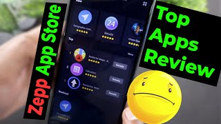 Amazfit Zepp OS App Store Review | Quality Over Quantity ? 🤔