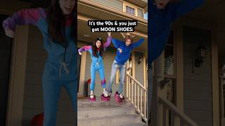 It’s the #90s & you just got MOON SHOES! #nostalgia #90skids #millennials