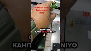 inifinix hot 11 lcd replacement done