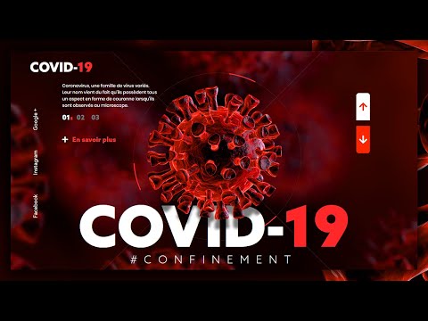 COVID-19 Landing page | HTML / CSS & Bootstrap