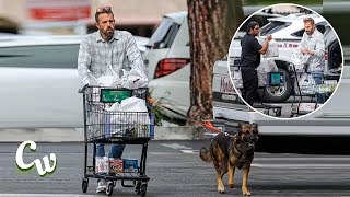 Ben Affleck seen shop at a grocery store after his ex Jennifer Lopez kissed a hunky man at the AMAs