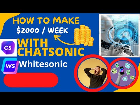 How to Make $2000/Week - Chatsonic Tutorial - Writesonic.com #affiliatemarketing #tutorial