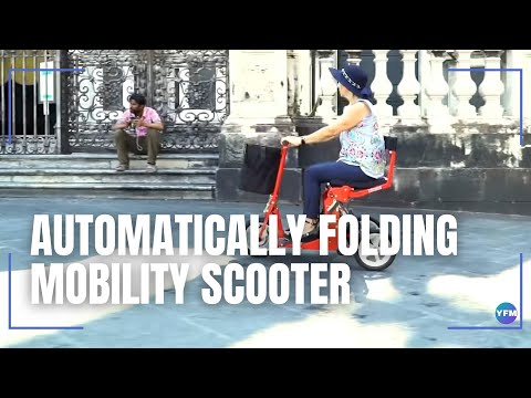 Di Blasi R30 is an innovative foldable mobility scooter designed for convenience and ease of use