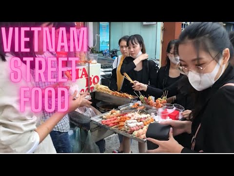 Vietnam Street food/Hanoi walking tour/ Vietnam walking TV