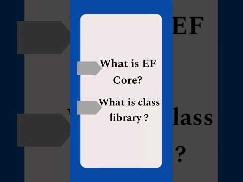 EF Core Interview Q&A | CSharp | Crack your dream job!   @DotNetCoreInsights