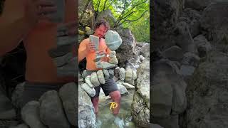 Master of Stone Balancing: Unbelievable Patience and Skill! #StoneBalancing #ArtOfBalance