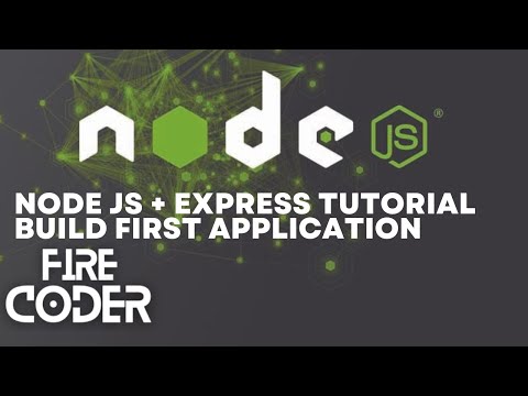 Nodejs -  First Application - Tutorial (Beginner) - in Hindi