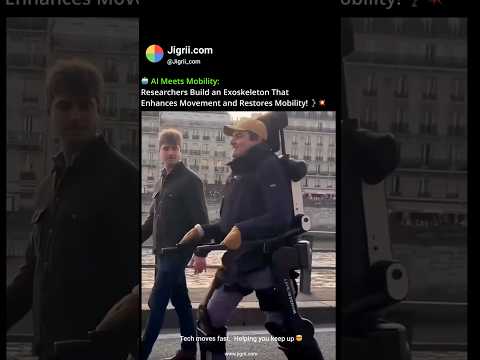 🦾 AI Exoskeleton Breakthrough! Researchers Develop Wearable Tech