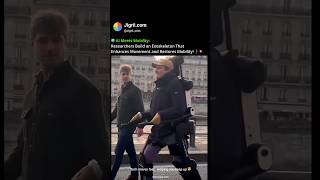 🦾 AI Exoskeleton Breakthrough! Researchers Develop Wearable Tech