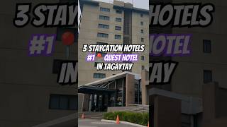 Cheap hotels in Tagaytay Quest Hotel #tagaytay #hotel #staycation #tagaytaycity #taal #daily #fyp