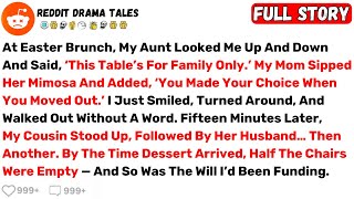 At Easter Brunch, My Aunt Looked Me Up And Down And Said, ‘This Table’s... - Best Reddit Stories