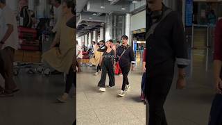 Aditi Rao Hydari & Siddharth Arrive HAND-IN-HAND At Hyderabad Airport 😍 | #shorts #couple #trending