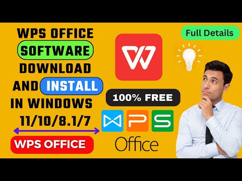 Install WPS Office on windows 10