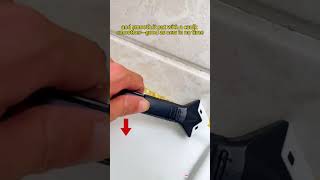 Smooth Caulking Made Easy! #springtok #satisfyingcaulking #fok #fyp