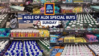 NEW IN AISLE OF ALDI SPECIAL BUYS THIS WEEK SUNDAY 04 MAY 2025 ALDI HAUL | TRAVELANDSHOP WITH ME