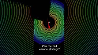 Bouncing Ball tries to escape rings 38