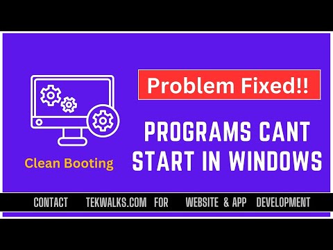 Programs cant start in windows 10 and Windows 11 - fixed