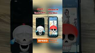 Speed Test Showdown: 8849 Tank 3 Pro vs. iPhone 14 Pro Max – Which One Dominates? ⚡#shorts