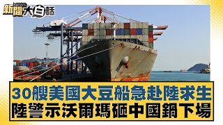 30艘美國大豆船急赴陸求生 陸警示沃爾瑪砸中國鍋下場【#新聞大白話】20250314-11｜#賴岳謙#董智森#呂禮詩
