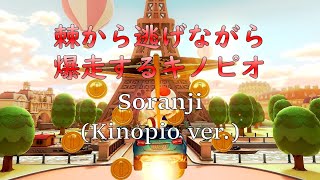 棘から逃げながら爆走するキノピオ！【Soranjiキノピオフルver.】【マリオカート8DX】