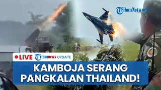 🔴Asia Tenggara Memanas! Pangkalan Militer Thailand Dihantam Roket Kamboja, Warga Panik Kocar-kacir