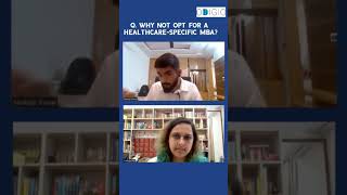 General MBA V/S Healthcare MBA: What should doctors choose? #dentistry #mba #healthcaremanagement