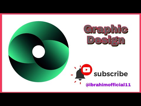 Graphic design in adobe illustrator / how to make circle graphic design / 3D Graphic design |