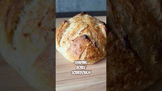 Shaping Boule Sourdough #shorts