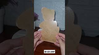 3D Led Lamp Acrylic Souvenir Gift Ideas Anniversary, Valentines day surprise gift