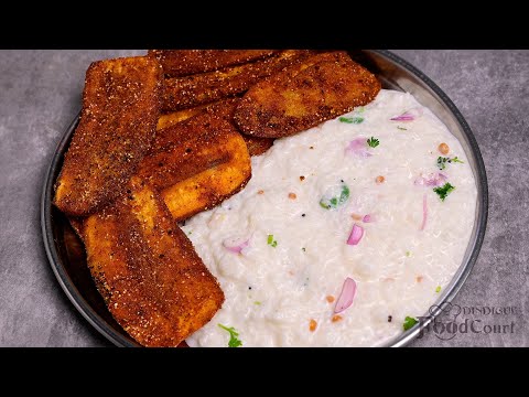 Lunch Menu #5/ Vazhakkai Fry/ Curd Rice