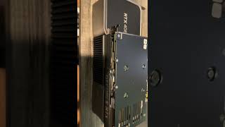 Rtx4080 vs 3060ti size comparison. #rtx #rtx3060ti #rtx4080 #gpu #gaming #alienware #size #game