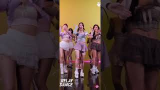chaotic twice is back with relay dance❤️‍🔥 #TWICE #WithYOUth#ONESPARK