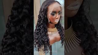 New Loose Curls with Invisible Knots #13x6wig #wigs#byebyeknotswig
