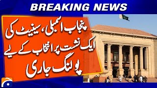 Polling underway for election to one seat of Punjab Assembly, Senate | Breaking News