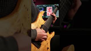 Drop F# riff using Hypertune 1.1! #metal #riffhard #guitarriff #guitar #riff #guitartechnique