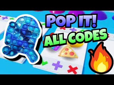 Roblox Pop It Trading Codes