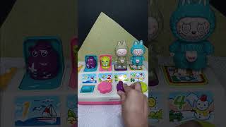 super cool miniature labubu
